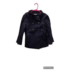 Old Navy Navy Blue double button textured Pettie Coat